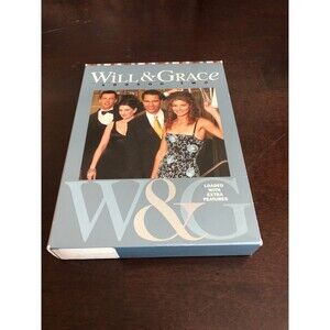Will & Grace - Season 2 (DVD, 2004, 4-Disc Boxed Set) NBC TV Series Show